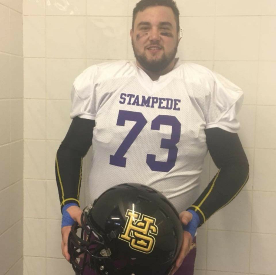 Mike, a kind-hearted American footballer who would 'do anything for anybody', lost his dream job after the pandemic struck