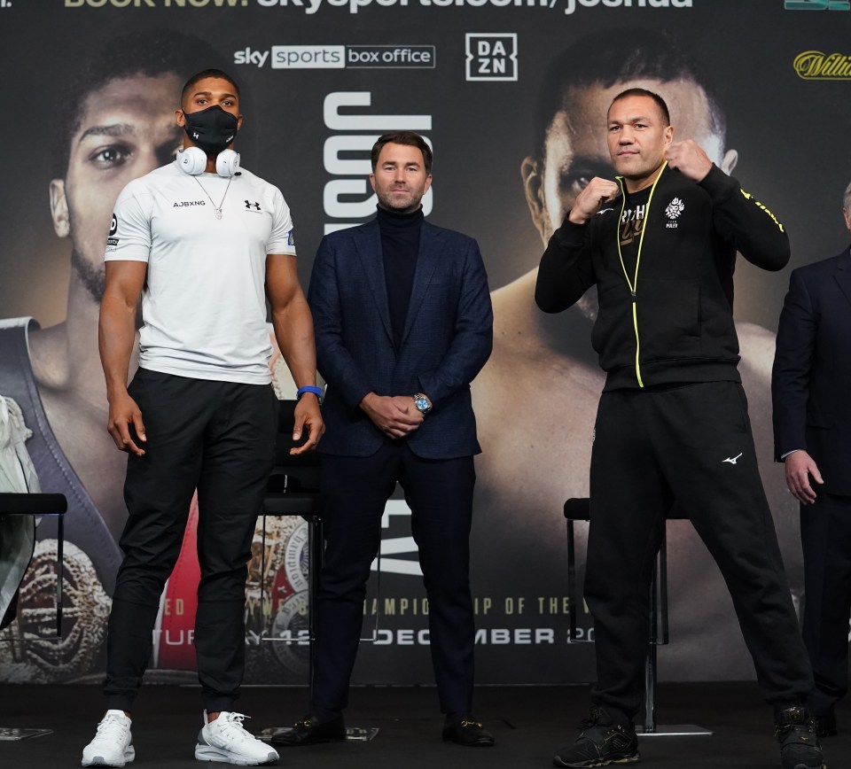 Anthony Joshua puts his world titles on the line against Kubrat Pulev