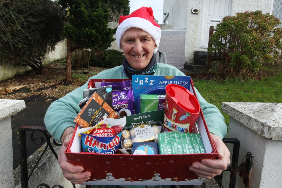 We delivered hampers, goodies and boxes of afternoon tea