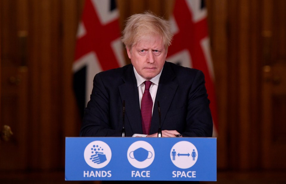 Boris Johnson introduced harsh tier 4 restrictions in London and the south-east because of the fast-spreading new variant
