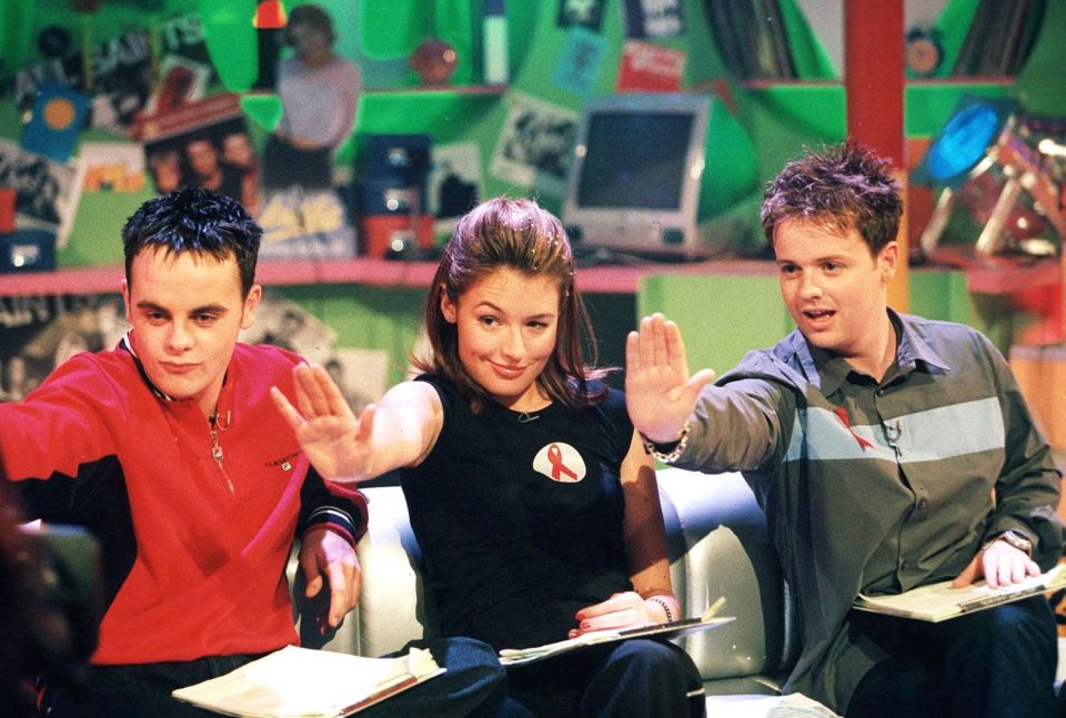 The trio presented the show in the 90s but it wasn't a hit straight away