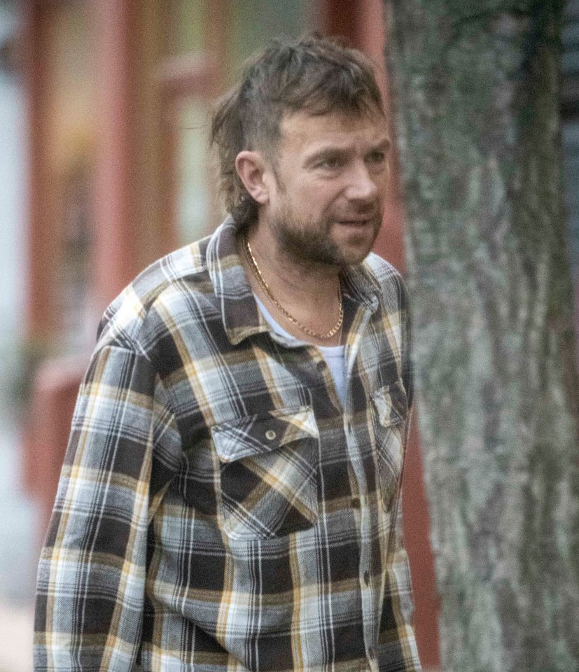 Barbers have been forced to close due to Covid and Damon has decided to grow what looks like a mullet