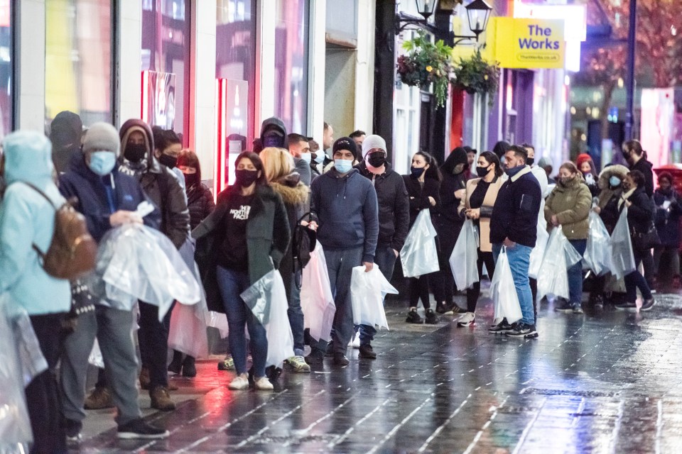 All non-essential shops in Tier 4 areas must shut - although those in Tiers 1 to 3 can stay open