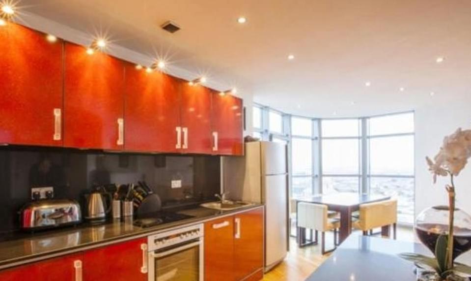 This three-bedroom duplex in Cardiff is on sale for £750,000