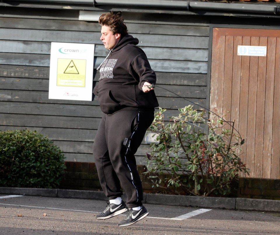 He recently vowed to lose weight or die trying