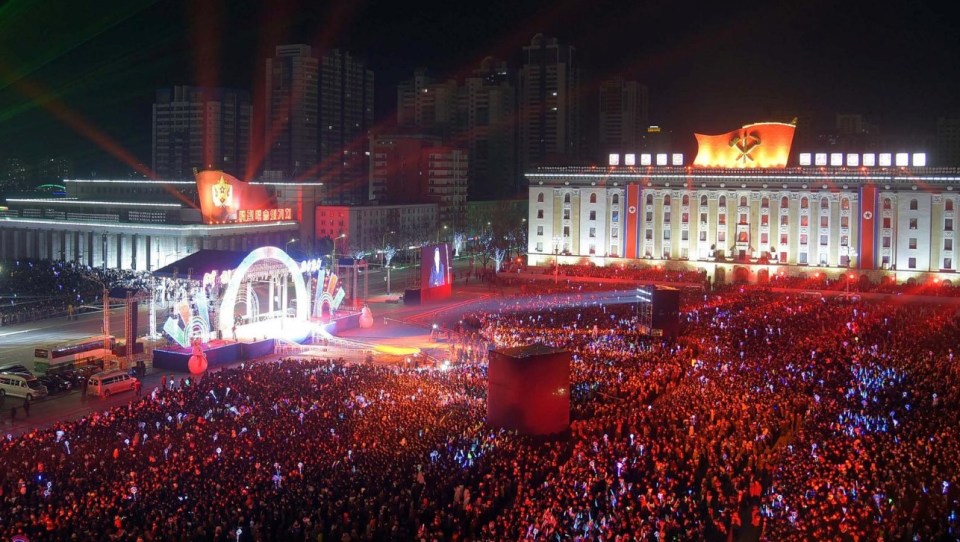 North Korea held a concert in Pyongyang to celebrate the end of 2020
