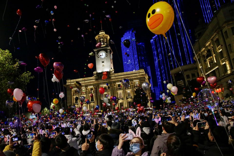 Wuhan rings in the New Year while exactly one year ago officials there discovered Covid-19