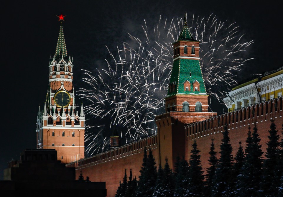 Fireworks tonight in Russia