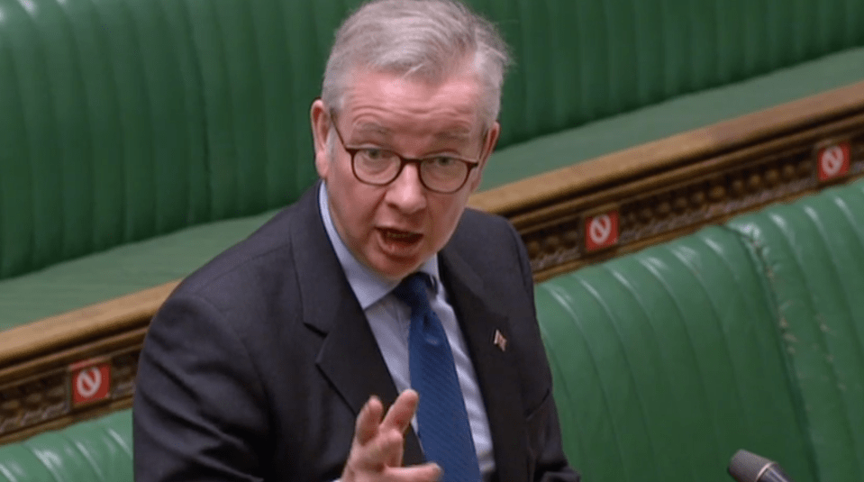 Michael Gove vowed there would be no hard border in Ireland