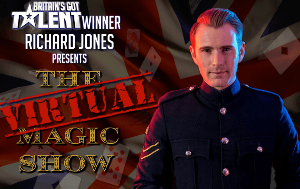 BGT's Richard Jones will perform a special free Boxing Day magic show for fans