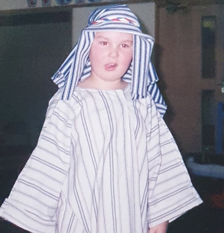 Mike, pictured as a youngster, had struggled with mental health issues in his teens