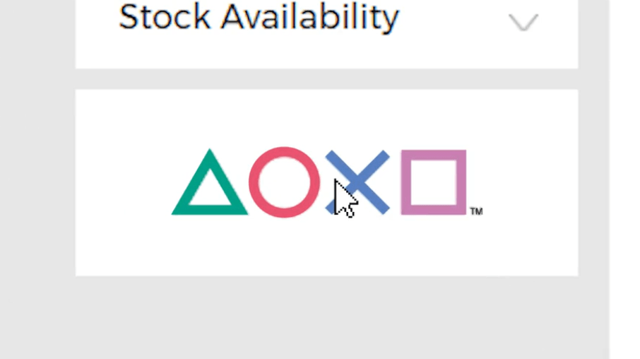 'Easter eggs' (pictured) will be disguised as PlayStation's iconic triangle, circle, cross and square shapes on random web pages across Game's website