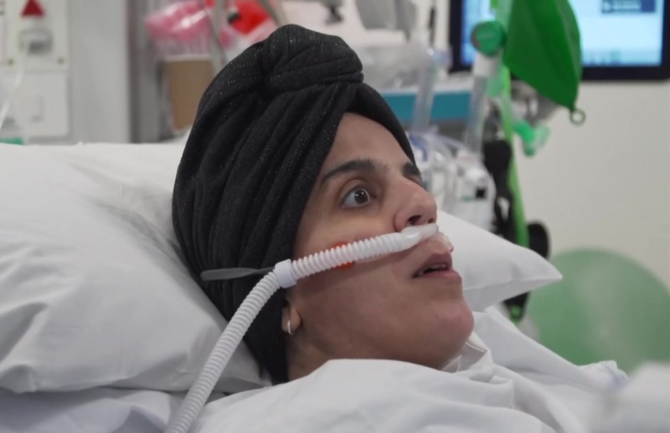 Rachel Arfin is one of three pregnant women in the ICU with Covid