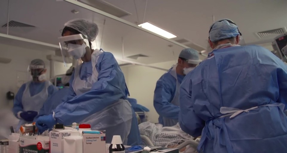 More wards are being transformed into ICUs in a bid to cope with capacity