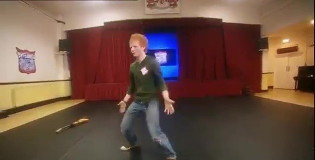 He danced awkwardly to Justin Timberlake's hit single