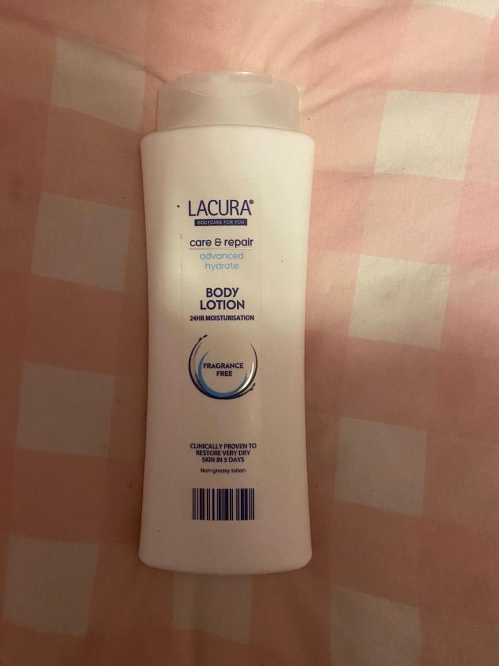 The lotion is designed for sensitive skin