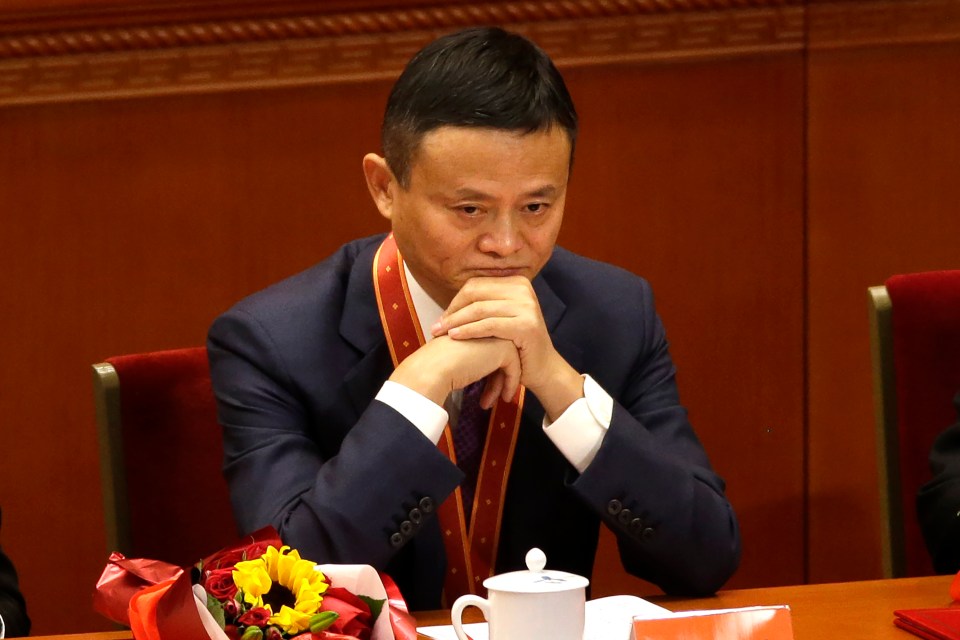Ma in 2020 stepped down from corporate positions within Alibaba and Ant