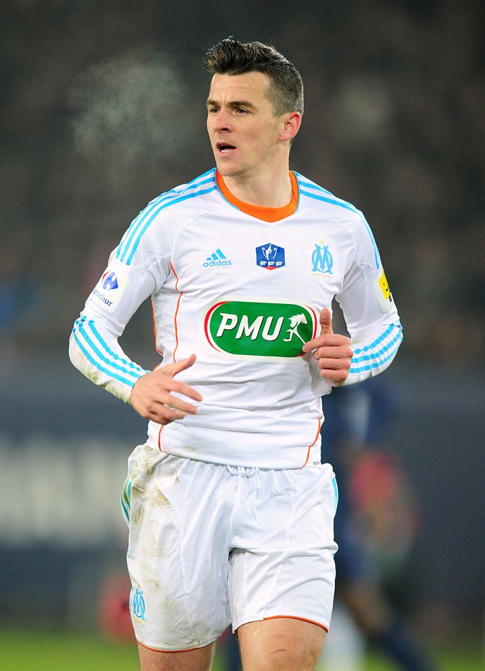 Joe Barton got into bother at Marseille and was suspended for insulting Thiago Silva