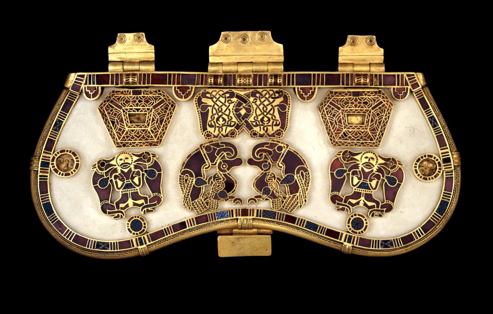 Sutton Hoo purse lid