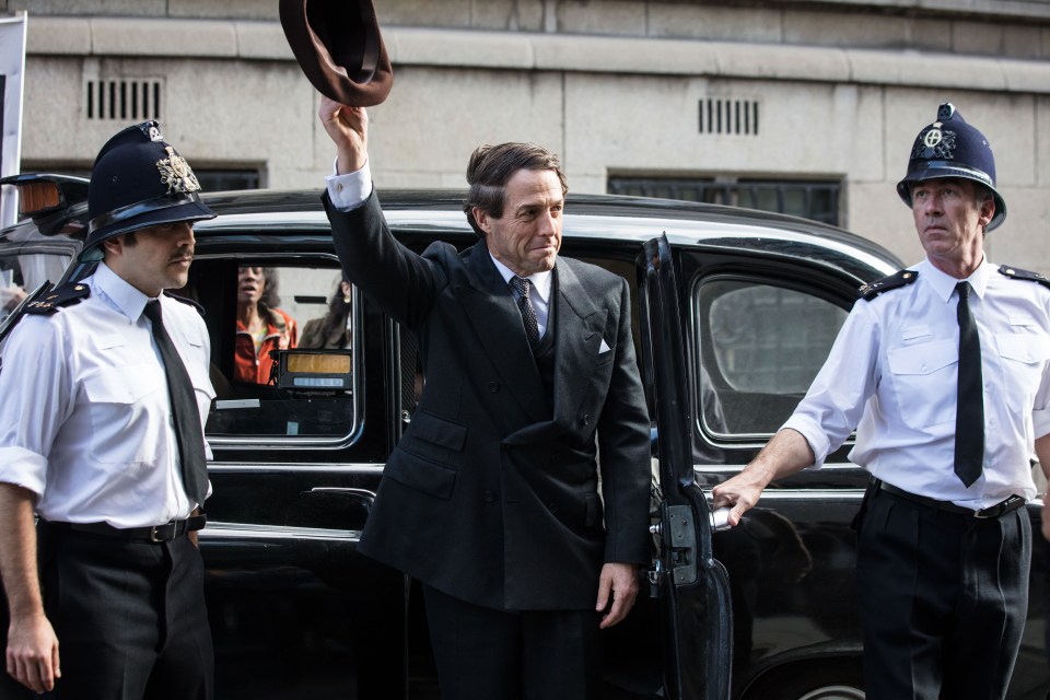 Hugh Grant played a gay character in A Very English Scandal 