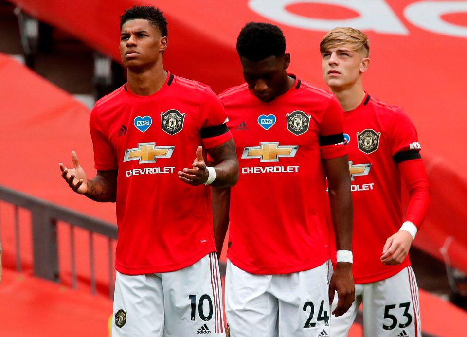 Marcus Rashford and Fous-Mensah debuted in the same game but have taken different paths