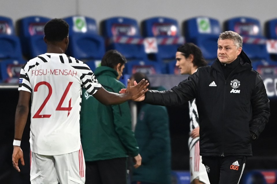 Fosu-Mensah has struggled for game time under Ole Gunnar Solskjaer