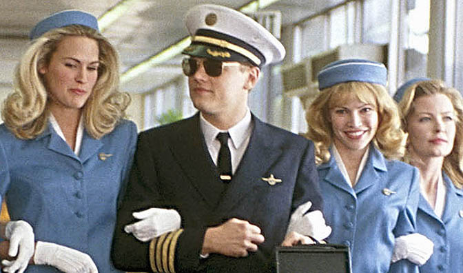Leonardo DiCaprio played Frank Abagnale, Jr. in Catch Me If You Can 