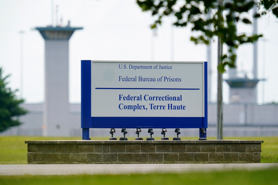 Higgs contracted coronavirus on death row at Terre Haute in Indiana