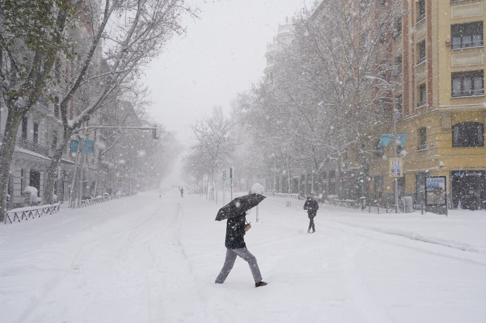 A red weather alert was issued in multiple regions