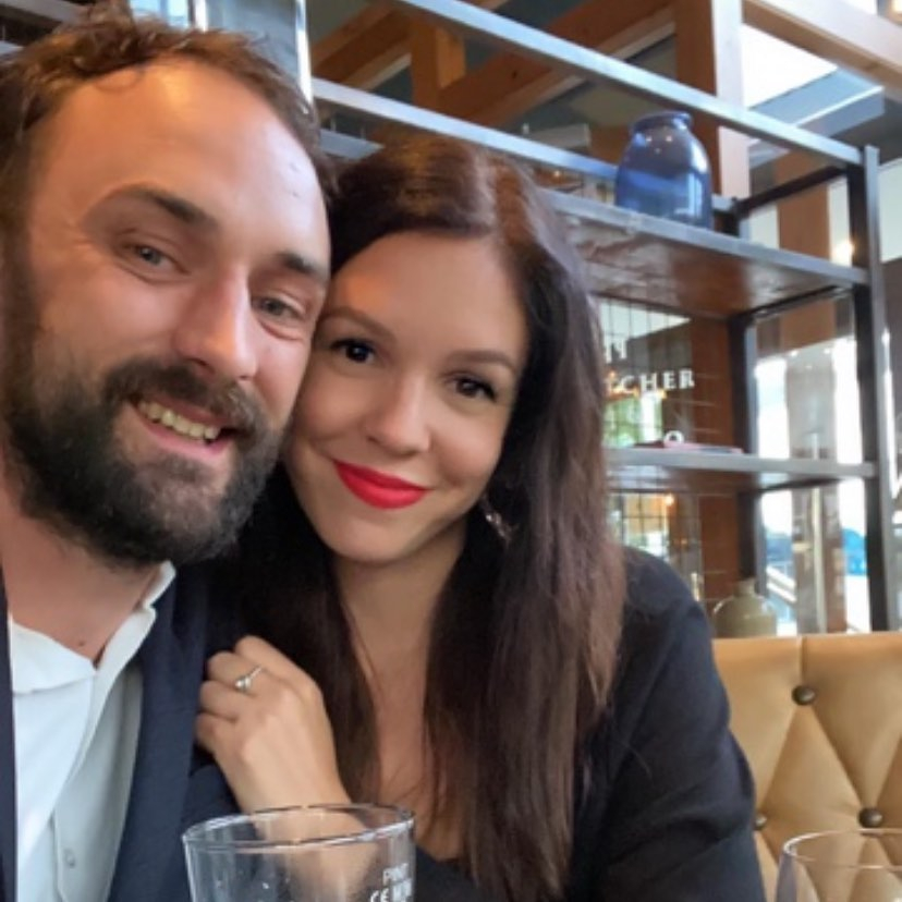 Paul and Ally, who were set up by matchmakers
