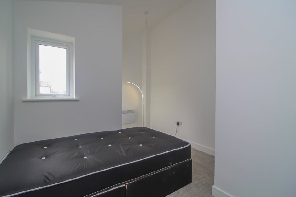 The property may be small but still boasts two bedrooms