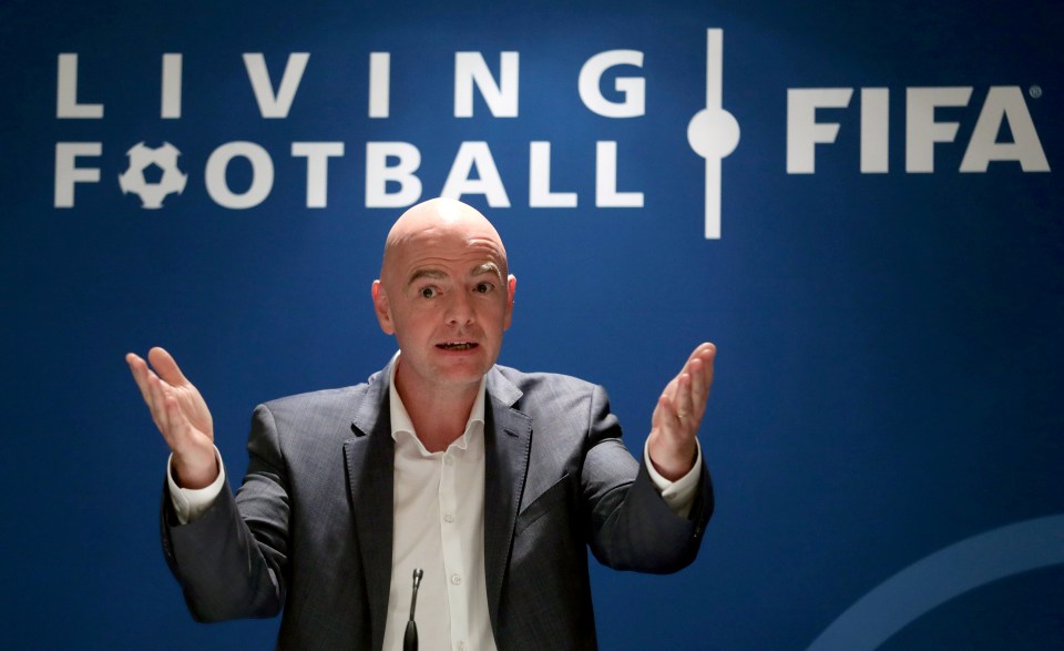 Gianni Infantino has come out against a European Super League