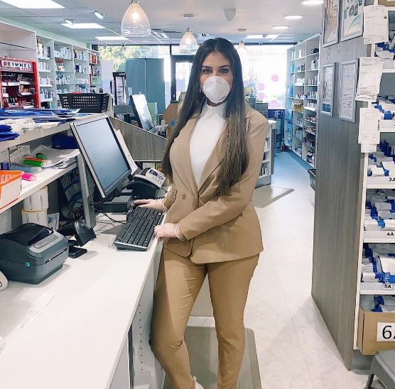 The skilled star returned to work as a pharmacist last year to help in the fight against coronavirus