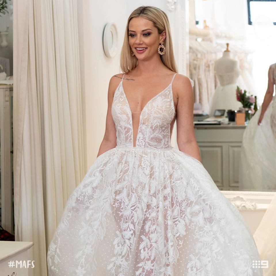 She starred on the Australian version of Married at First Sight