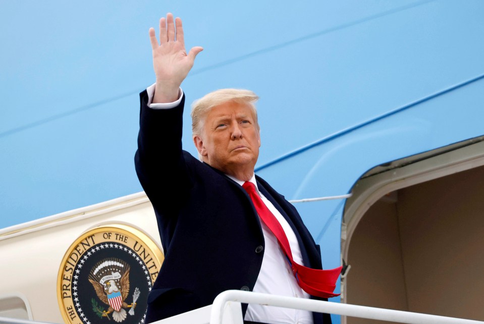 Trump will leave the White House today (January 20)
