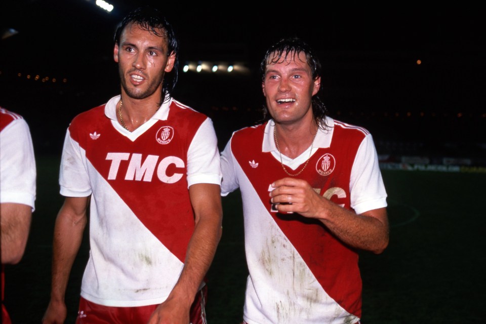 Mark Hateley played alongside Glenn Hoddle at Monaco and was signed by Arsene Wenger