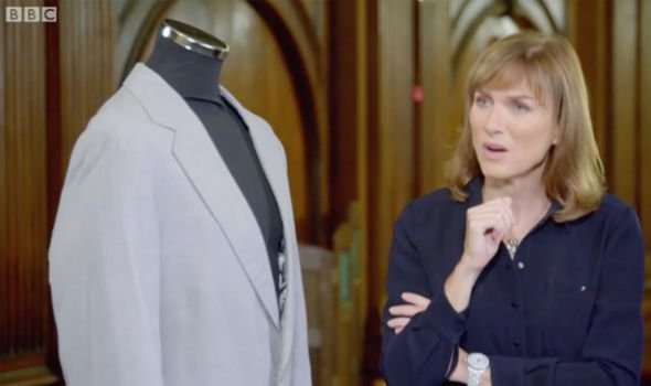 The jacket he wore in the film could fetch up to £25,000 at auction, which shocked Antiques Roadshow's Fiona Bruce