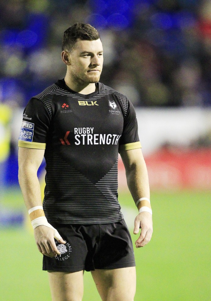  Blake Wallace has got a second Super League chance with Leigh