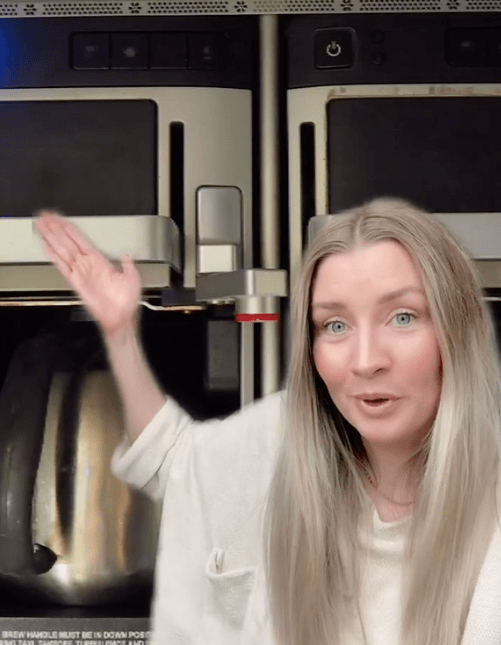She warned that the tanks are rarely cleaned, so that is where the hot water comes from