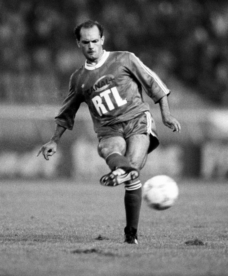 Ray Wilkins struggled for game time at PSG and left after a matter of months