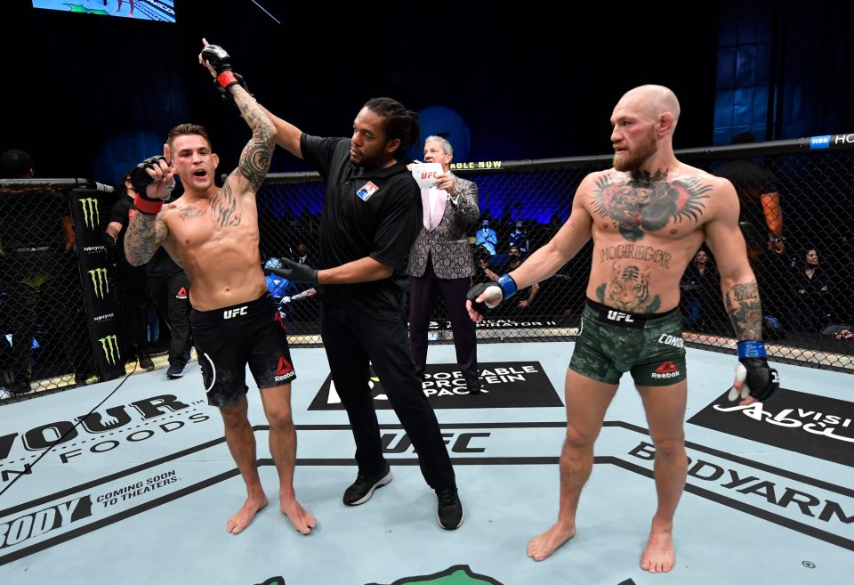 The Irishman was beaten in the second round by Dustin Poirier