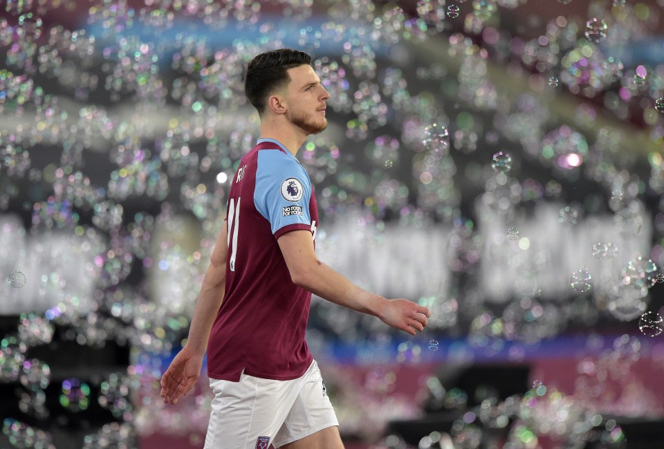 West Ham are always greeted by bubbles at home games