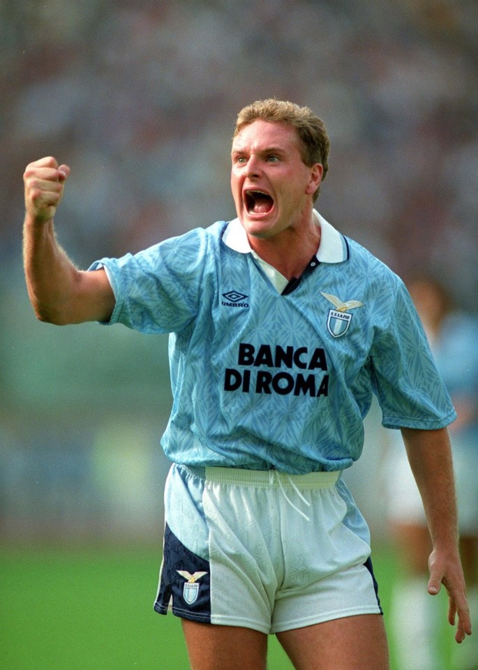 Gazza is is fiercely critical of the lack of passion shown by some of today’s highly-paid superstars