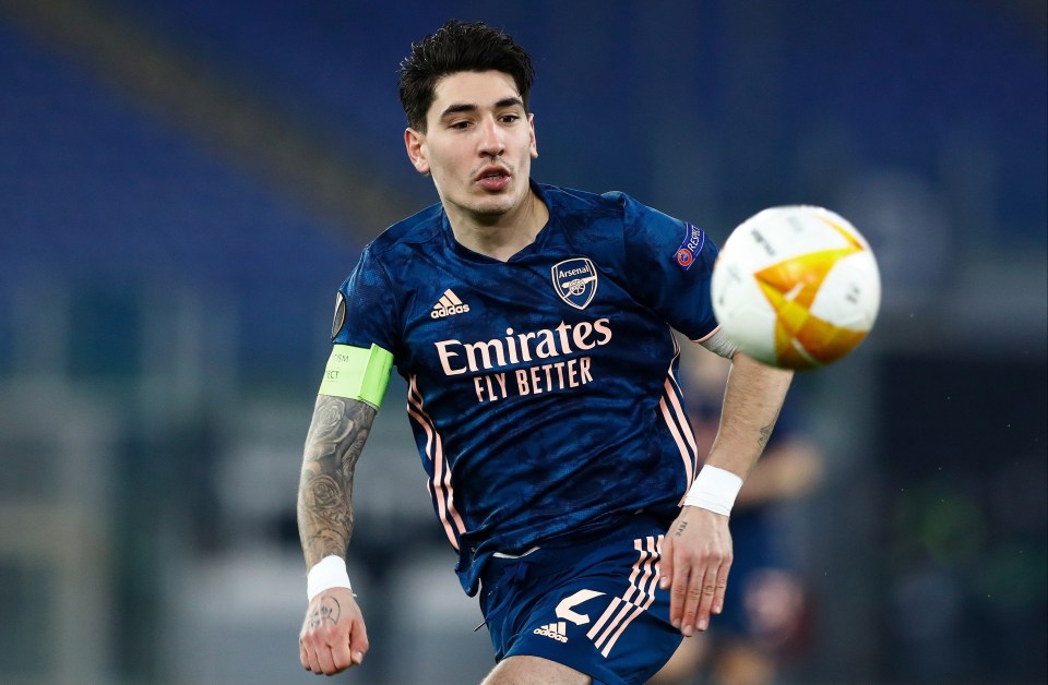 Arsenal are prepared to let Hector Bellerin return to Barcelona this summer