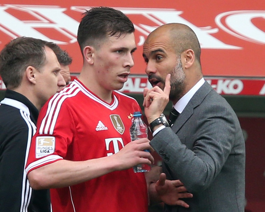 Pep Guardiola helped Pierre-Emile Hojbjerg deal with the news of his dad's cancer and subsequent death in a tearful exchange during their time together at Bayern