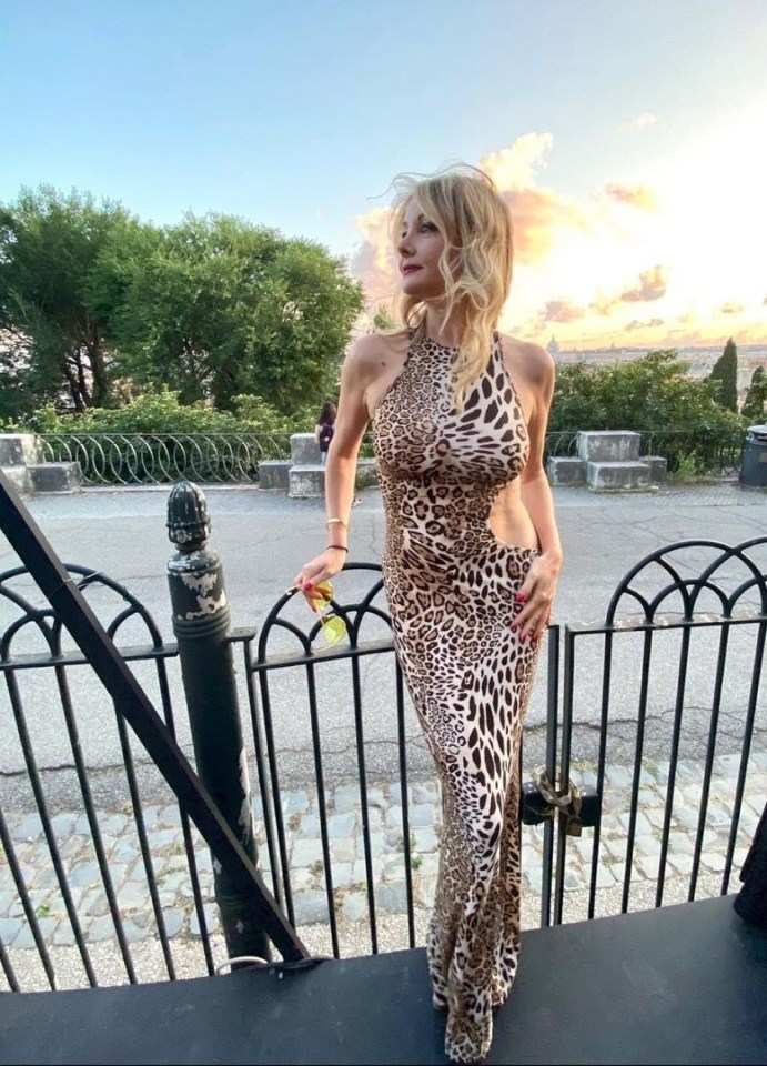 Actress Angela Melillo, 53, is a contestant the same age as Gazza