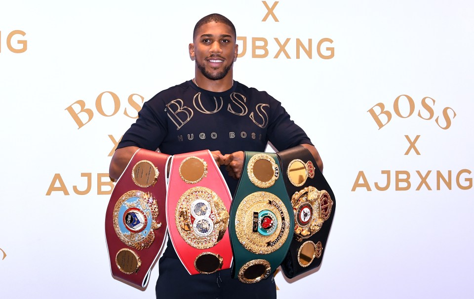 Anthony Joshua has announced his plans to retire within five years