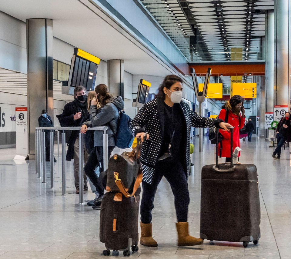 Tourists may have to produce a negative Covid test to get on the plane for Spain in the first place - and continue to wear masks