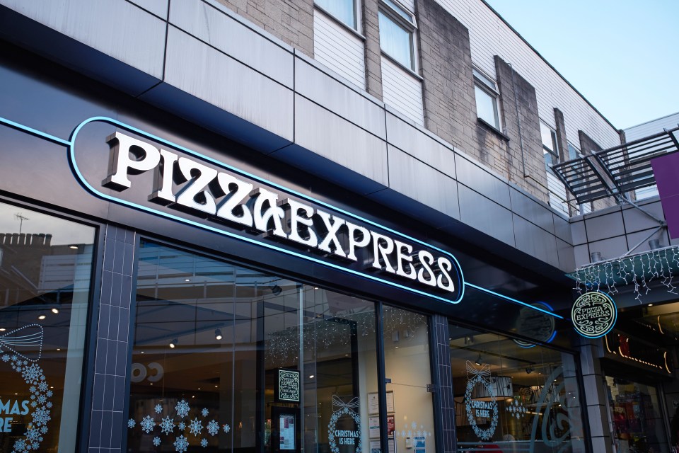 Pizza Express restaurants with outdoor seating will be allowed to reopen from mid-April