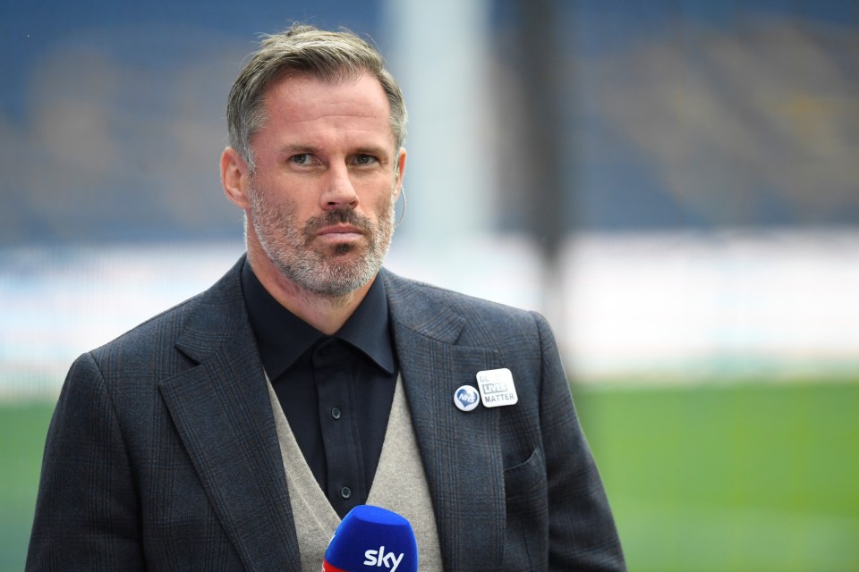 Carragher backed up his argument with stats and video clips showing Hudson Odoi's effort